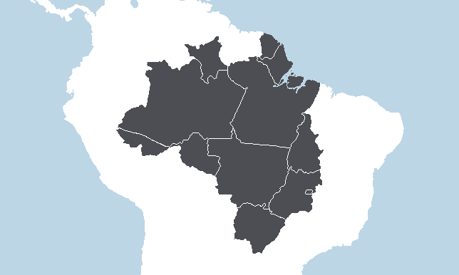 Brasil Centro-Oeste-Norte